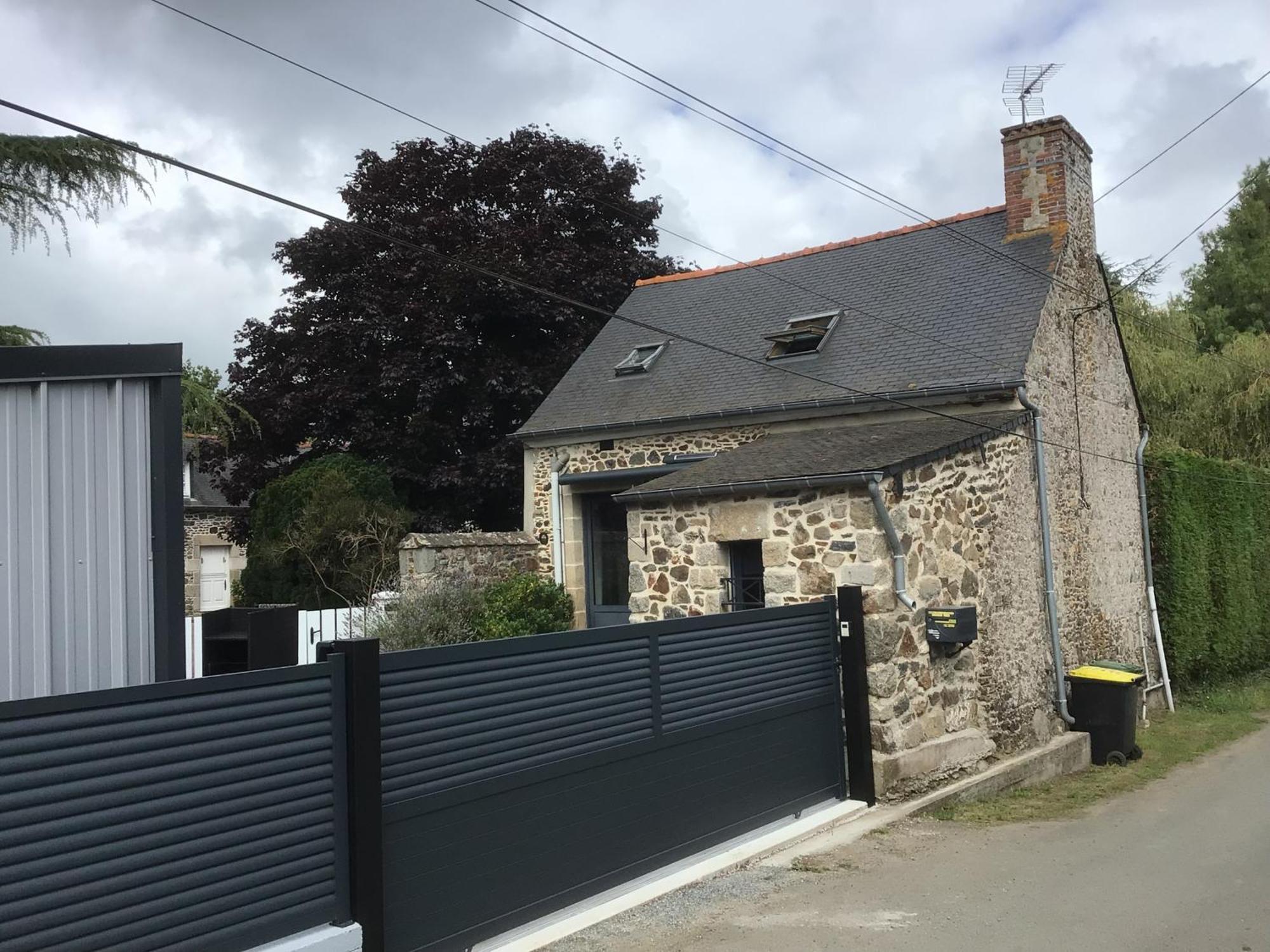 Maison En Pierre A La Campagne Proche De La Mer Plourhan Buitenkant foto
