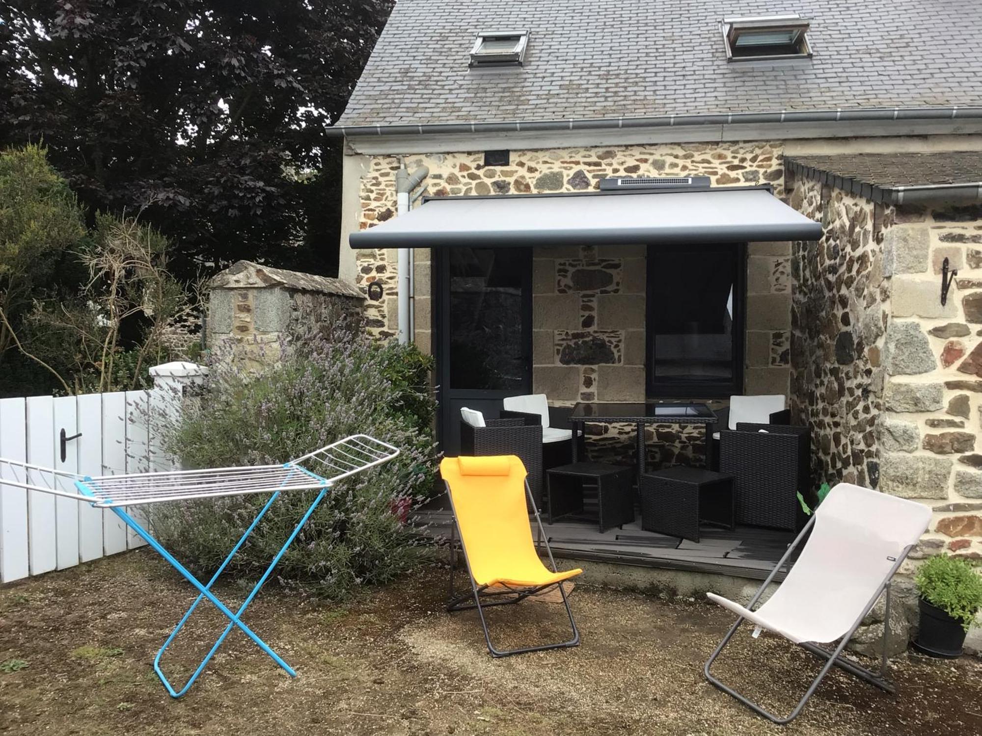 Maison En Pierre A La Campagne Proche De La Mer Plourhan Buitenkant foto